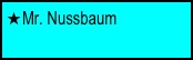 Mr. Nussbaum