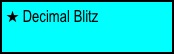  Decimal Blitz